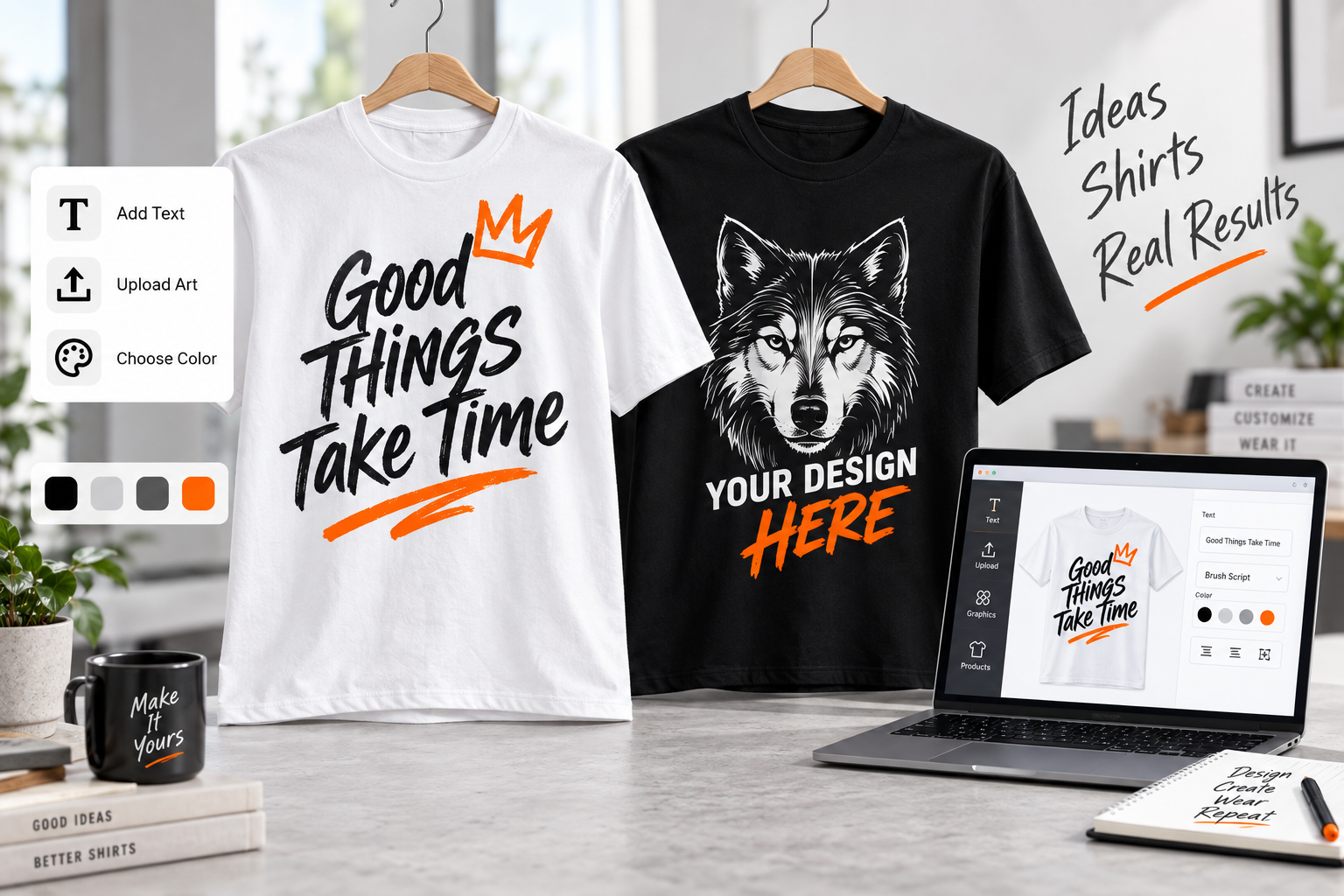 Create your own custom apparel